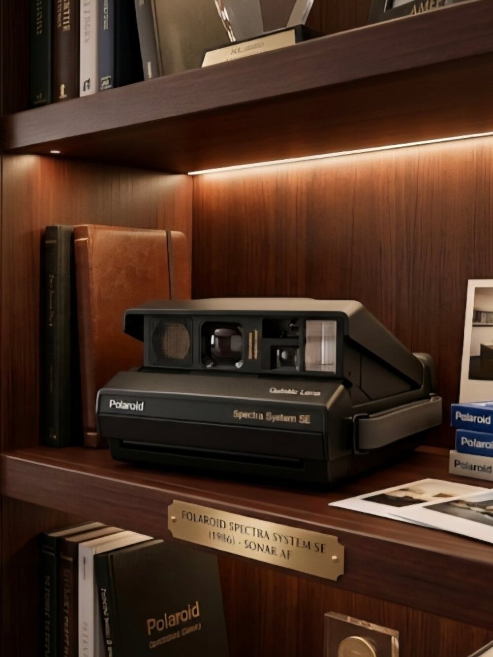 VTG 80s Polaroid Spectra System SE Instant Camera RARE Sonar AF Quintic Lens